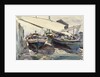 Boats Drawn Up by John Singer Sargent