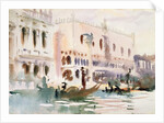 From The Gondola by John Singer Sargent