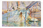In a Levantine Port by John Singer Sargent