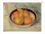 Pears and Oranges in a Bowl, 1915 by William James Glackens
