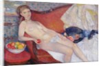 Nude with Apple, 1909-10 by William James Glackens