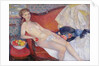 Nude with Apple, 1909-10 by William James Glackens