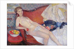 Nude with Apple, 1909-10 by William James Glackens