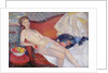 Nude with Apple, 1909-10 by William James Glackens
