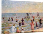 Bathing at Bellport, Long Island, 1912 by William James Glackens