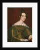 Jeannette Woolley, later Mrs John Vincent Storm, c.1838 by Ammi Phillips
