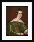 Jeannette Woolley, later Mrs John Vincent Storm, c.1838 by Ammi Phillips