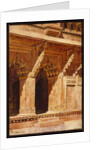 Curiously Wrought Red Sandstone Arches, Fort Agra, India, c.1885-95 by Edwin Lord Weeks
