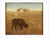Evening Glow, the Old Red Cow, early to mid 1870s by Albert Pinkham Ryder