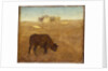 Evening Glow, the Old Red Cow, early to mid 1870s by Albert Pinkham Ryder