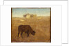 Evening Glow, the Old Red Cow, early to mid 1870s by Albert Pinkham Ryder