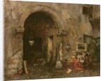 The Antiquary Shop, 1879 by William Merritt Chase