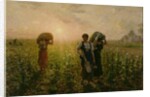 The End of the Working Day, 1886-87 by Jules Breton