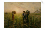 The End of the Working Day, 1886-87 by Jules Breton