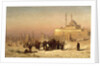 On the Way between Old and New Cairo, Citadel Mosque of Mohammed Ali, and Tombs of the Mamelukes, 1872 by Louis Comfort Tiffany