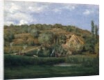 A French Homestead, 1878 by Julian Alden Weir