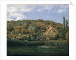 A French Homestead, 1878 by Julian Alden Weir