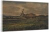 Stag Walking by Antoine Louis Barye