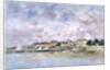 The Port, Trouville, 1886 by Eugene Louis Boudin