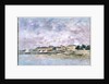 The Port, Trouville, 1886 by Eugene Louis Boudin