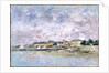 The Port, Trouville, 1886 by Eugene Louis Boudin