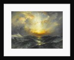 Sunset at Sea, 1906 by Thomas Moran