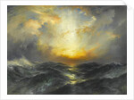 Sunset at Sea, 1906 by Thomas Moran