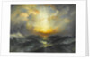 Sunset at Sea, 1906 by Thomas Moran