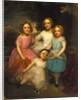 Adrian Baucker Holmes Children, c.1850 by Charles Wesley Jarvis