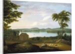 View of Springfield on the Connecticut River, 1819 by Alvan Fisher