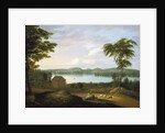 View of Springfield on the Connecticut River, 1819 by Alvan Fisher
