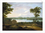 View of Springfield on the Connecticut River, 1819 by Alvan Fisher