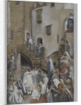 A Woman Cries Out in the Crowd by James Jacques Joseph Tissot