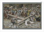 Simon the Cyrenian Compelled to Carry the Cross with Jesus, 1886-94 by James Jacques Joseph Tissot