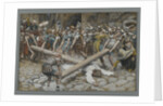 Simon the Cyrenian Compelled to Carry the Cross with Jesus, 1886-94 by James Jacques Joseph Tissot