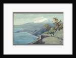 View of Mount Etna from Taormina, Sicily, 1925 by Charles King Wood