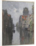Behind the Groote Kirk, Dordrecht, c.1880s by Francis Hopkinson Smith