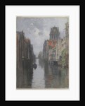 Behind the Groote Kirk, Dordrecht, c.1880s by Francis Hopkinson Smith