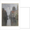 Behind the Groote Kirk, Dordrecht, c.1880s by Francis Hopkinson Smith