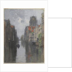 Behind the Groote Kirk, Dordrecht, c.1880s by Francis Hopkinson Smith