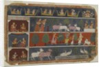 Page from a Dispersed Bhagavata Purana Series, c.1680 by Indian School