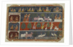 Page from a Dispersed Bhagavata Purana Series, c.1680 by Indian School