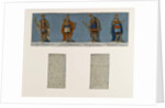 Four Inca Kings: Tupac Yupanqui, Huayna Capac, Huascar Inca, Atahuallpa, early 19th century by Unknown Artist