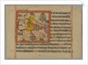 Illustrated Manuscript Page, 1700-1735 by Indian School