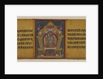 Page from a Buddhist Manuscript Depicting One of the Pancharaksha Goddesses, 16-17th century by Nepalese School