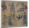 Genre Scene, 1 of 4, 19th century by Korean School