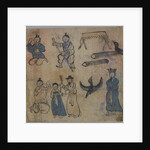 Genre Scene, 1 of 4, 19th century by Korean School