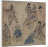 Genre Scene, 1 of 4, 19th century by Korean School