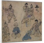 Genre Scene, 1 of 4, 19th century by Korean School