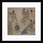 Genre Scene, 1 of 4, 19th century by Korean School